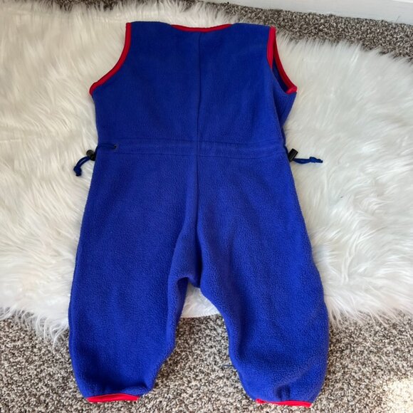Vintage REI Blue Fleece Snowsuit Kids 2T - Picture 3 of 6